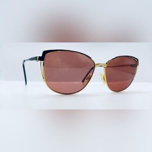 Vintage Giorgio G812 Gold Oval Sunglasses Frames Only